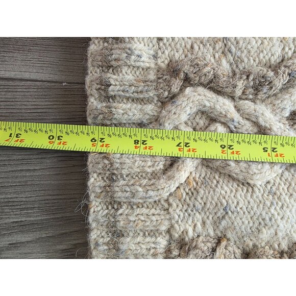 Vintage Moda International Cable Knit Wool Sweater - Picture 7 of 8